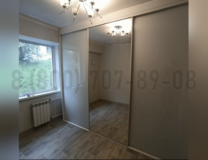 Шкаф в стиле контемпорари в Звенигороде